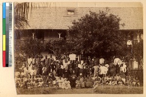 Ramsayer's wedding anniversary celebration, Abetifi, Ghana, 1891