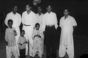 Pakistan, North west Frontier Province (NWFP). Local Christians at Risalpur (?)