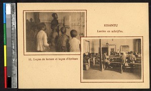 Children in school, Kisantu, Congo, ca.1920-1940