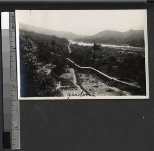 Walled garden, Fujian, China, ca. 1930