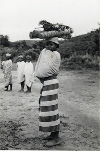 Tanala woman from the forest of the East coast, in Madagascar