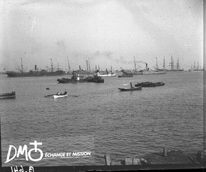 Maputo harbour, Mozambique, ca. 1896-1911