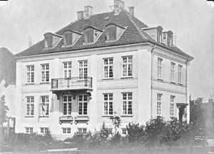 Hellerup, Danish Missionary Society. The missionary residences, Norgesmindevej 23. ca.1930-1940