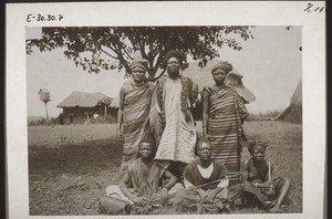 A brother of the Chief with his family