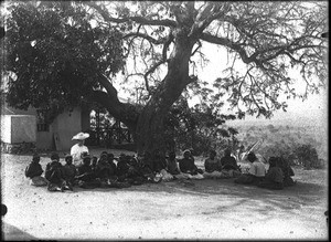 Sewing school, Shilouvane, South Africa, ca. 1901-1907