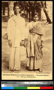 Orphans getting married, India, ca.1920-1940