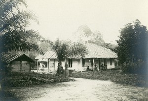 Mission station of Ngomo, in Gabon