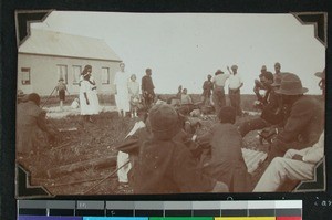 School inauguration and a good meal, Mahlabatini, South Africa, (s.d.)