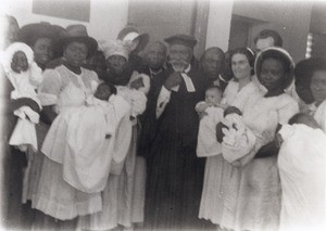 Baptism in Douala, Cameroon