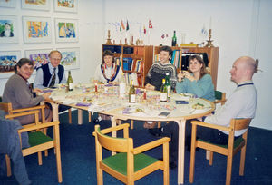 Christmas lunch, 1993