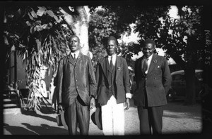 Abel Mabunda, Gabriel Macavi, Pilato Sibane, Mozambique, 7 July 1937