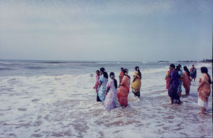 Excursion/retreat for staff of the Park Town Mission High School (PTMS), at Mahabalipuram, Tami