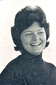 Susanna Louise Bertelsen, b. Seghi, 1946 in USA. Bachelor of Science in Nursing, 1968, followed