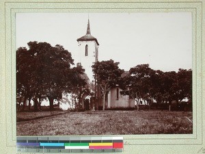Antsirabe Church exterior, Madagascar, 1900