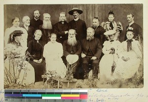 Lars and Gabrielle Gustava Dahle's silver wedding anniversary, Antananarivo, Madagascar, 1896-12-03