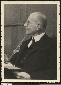Pastor Dr. Hans Anstein, born 20th June 1863, died 27th November 1940