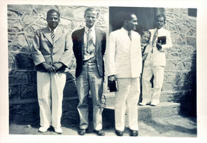 Hr. Daniel, hr. Spitler, hr. Benjamin, Mary Martha, hr. Philips (retreat 1947)