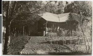 Dwelling house at the mission station Harmshusen, Adis Abeba, Ethiopia, 1931