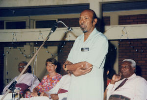 Tamil Nadu, South India. Dedication of the new 3rd floor, the Women's Christian Hostel (WSCH)