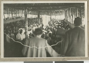 Revival meeting, Eastern province, Kenya, 1950