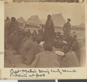 Hospital rounds, Dodoma, Tanzania, July-November 1917