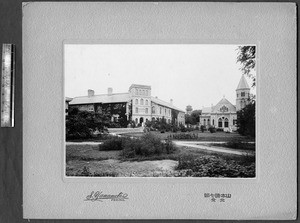 Bridgman Academy and church, Beijing, China, ca.1910