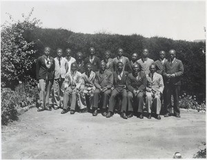 Students of the Cana Bible school on December, 1936