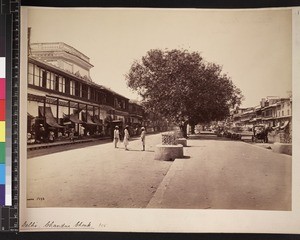 Streetscene, Chandni Chouk, Delhi, India, ca. 1880-1890