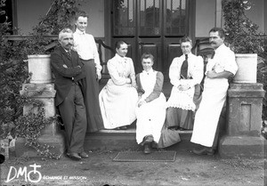 Medical personnel from Elim Hospital, Elim, Limpopo, South Africa, ca. 1903