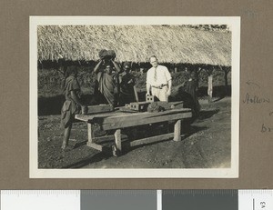 Brick works, Chogoria, Kenya, 1928