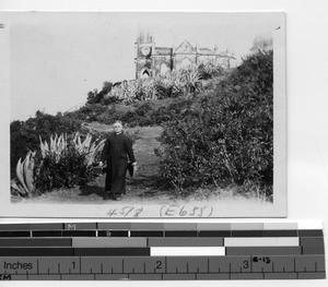 Fr. Robert J. Cairns, MM, at Shangchuan, China, 1928