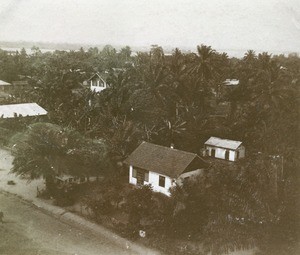 View of Akwa, in Cameroon