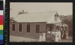 Group portrait of church members, Jamaica, ca. 1910