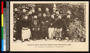Mission des Peres Franciscains Francais Au Chan-Tong Oriental(Chine), ca.1920-1940
