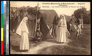 Missionaries and indigenous people, Bengaluru, India, ca.1920-1940