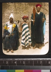 Priests of the god, Ogun, Ilesha, Nigeria, s.d