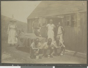 Tuberculosis patients, Tumutumu hospital, Kenya, ca.1920