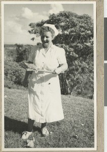 Sister Mary Jane Kamerzel, Chogoria, Kenya, ca.1950