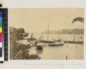 Mission Boat, Shantou, China, 1895