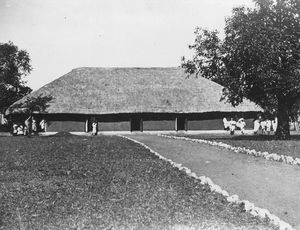 Santal Parganas, Nordindien. Den gamle Kaerabani Kirke, benyttet indtil 1926