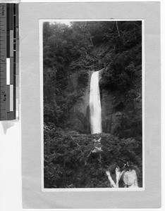 Bridal Veil Falls, Baguio, Philippines, 1929