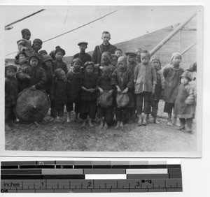 Maryknoll Brother Michael at Xinchang, China, 1924