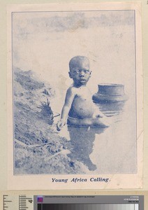 Child bathing, Malawi, ca.1930