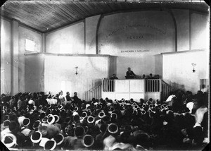 Inauguration of the chapel in Khovo, Maputo, Mozambique, 18 May 1902