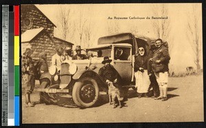 Rest stop , Lesotho, ca.1920-1940