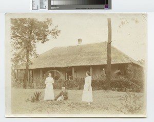 Family at home, Blantyre, Malawi, ca.1920-1929