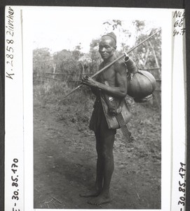 Palm-wine tapper from Bali