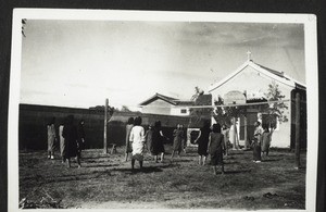 Nurses at a ball-game