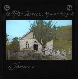 "After Service, Mount Pisgah, Jamaica", ca.1920-1940