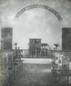 Church interior, Peru, ca. 1947